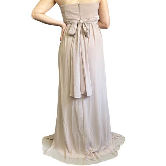 Birdy Grey Grace Convertible Bridesmaid Dress Taupe - Picture 9 of 14